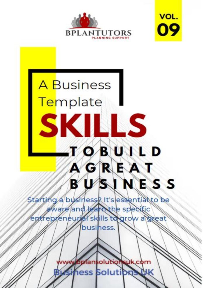 Entrepreunal Business Skill B&W - Bplan Solutions UK